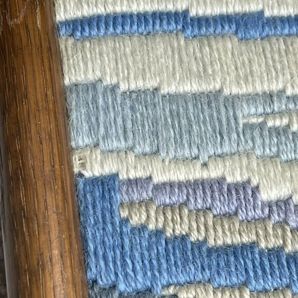 1983 Moonlight Run Needlepoint Completed Horizons Deer River Cottagecore Framed - Picture 4 of 8